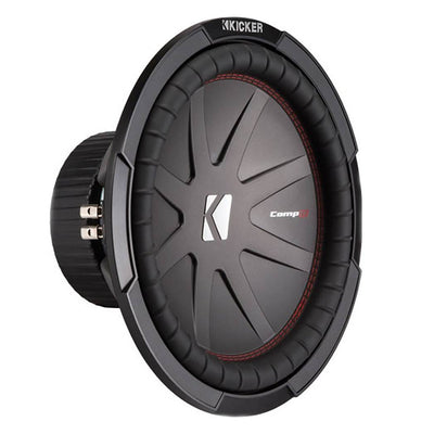 Kicker 12" 2000 Watt 4 Ohm Car Stereo Subwoofer Audio Sub DVC COMPR (Pair)