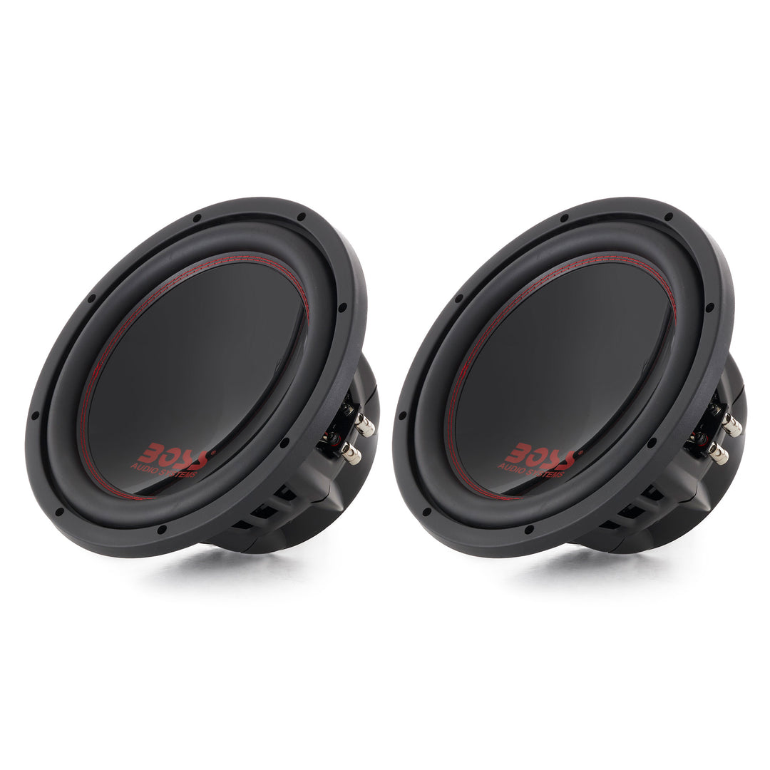 Boss Audio 12-Inch 2600-Watt Car Power Subwoofer DVC Power Sub (2 Pack) | P129DC - VMInnovations