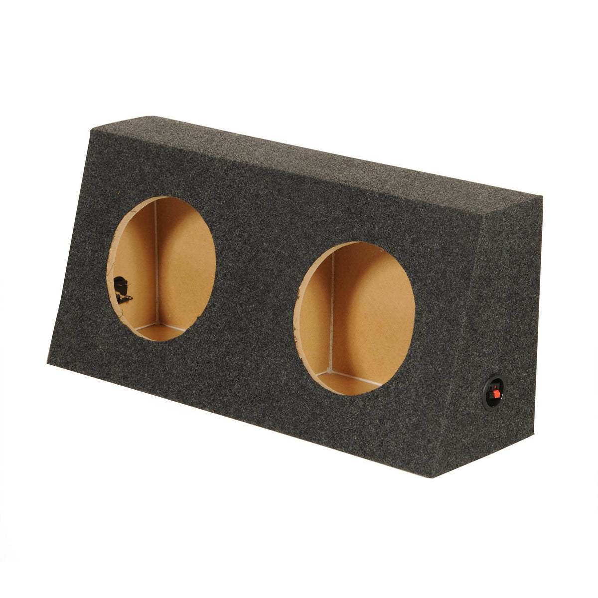 Q power JEEP10 Jeep Wrangler Dual 10" Sealed Subwoofer Sub Enclosure (Open Box)