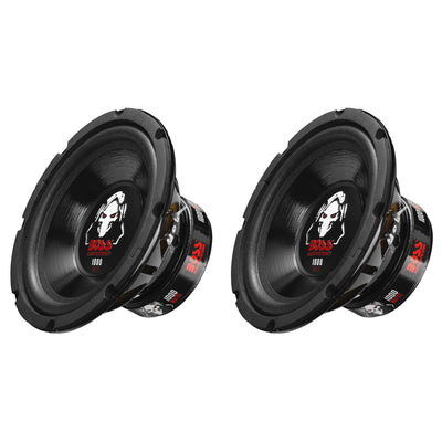 Boss Audio 8-Inch Dual Voice Coil 4-Ohm 1000-Watt Car Subwoofer (2 Pack) P80DVC - VMInnovations