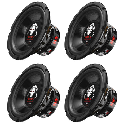 Boss Audio 8-Inch Dual Voice Coil 4-Ohm 1000-Watt Car Subwoofer (4 Pack) P80DVC