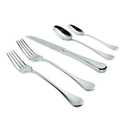 Gibson Home Classic Stainless Steel Flatware Silverware Set, 20 Piece (Open Box)