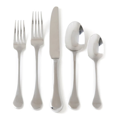 Gibson Home Classic Stainless Steel Flatware Silverware Set, 20 Piece (Open Box) - VMInnovations
