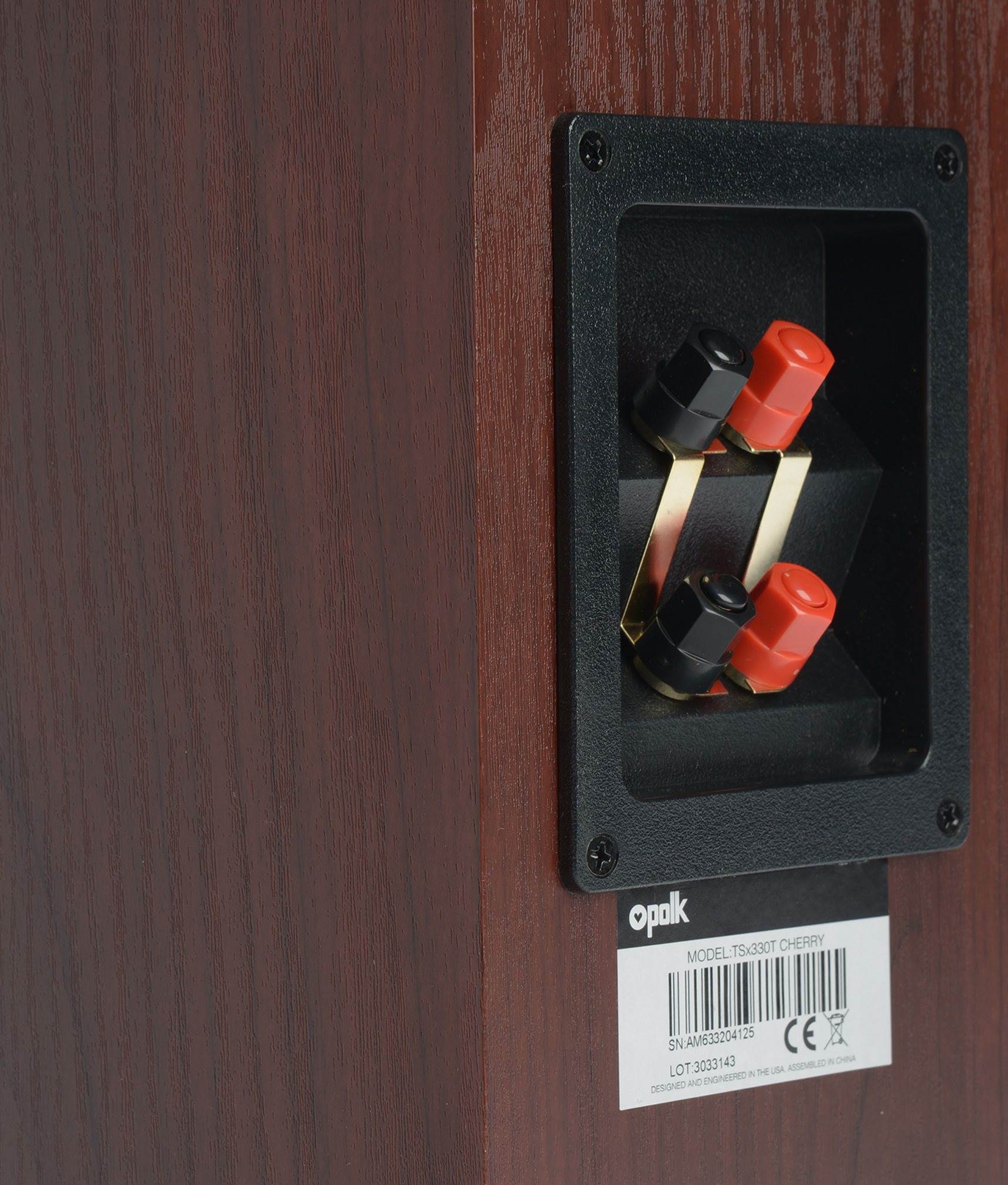 Polk High-Performance 2-Way 150W Floorstanding Loudspeaker, Cherry (Used)