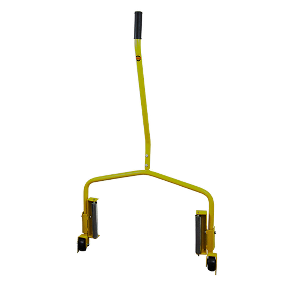 Esco Truck Tire Large Wheel Moving Smooth Roller Dolly, Yellow (Open Box)