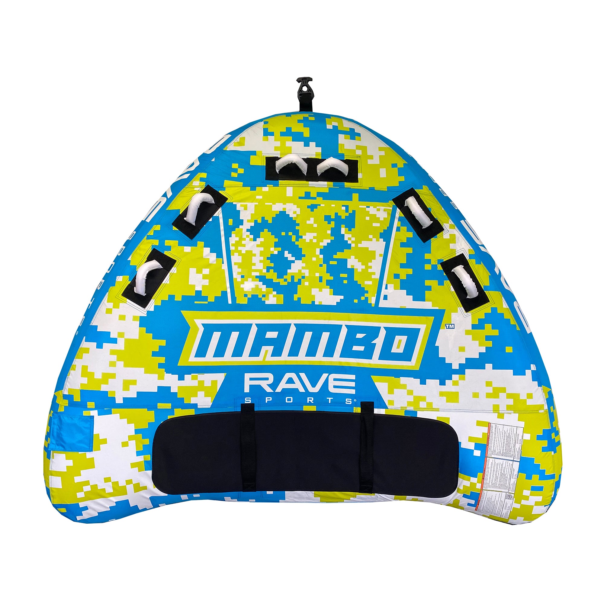 RAVE Sports Ripper 2 Rider Towable Tube Float + Mambo 3 Rider Towable Tube Float