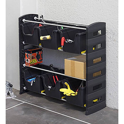 Toomax Utility Tools Tub Storage Unit with 6 Tubs and 2 Shelves (Open Box)