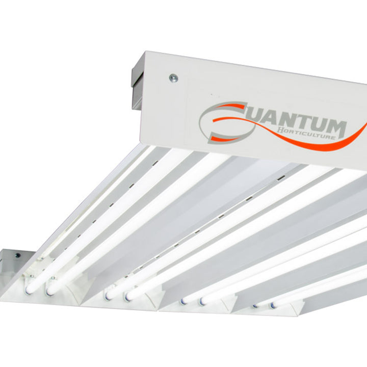 Quantum T5 4 ft Lamp 8 Bulb 277V Lighting System Fluorescent Fixture (Used)