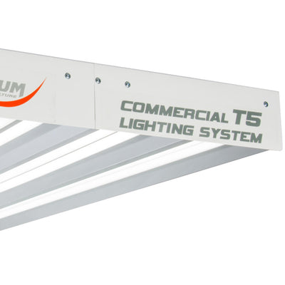 Quantum T5 4 ft Lamp 8 Bulb 277V Lighting System Fluorescent Fixture (Used) - VMInnovations