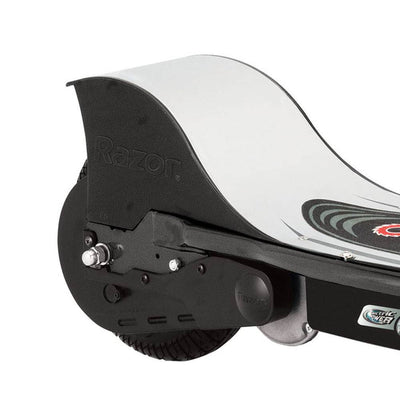 Razor E325 Adult High-Torque Electric Powered Scooter with Youth Helmet, Black