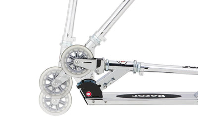Razor V17 Childrens Helmet + A3 Kick Scooter with Brake (Certified Refurbished)