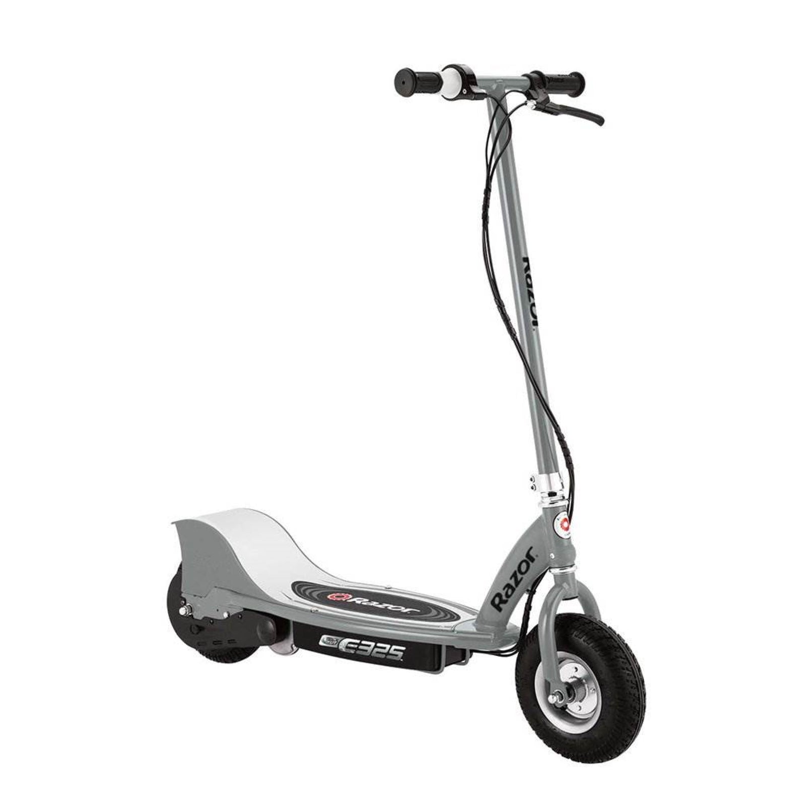 Razor E325 Adult Ride-On 24V High-Torque Motor Electric Powered Scooter, Silver - VMInnovations