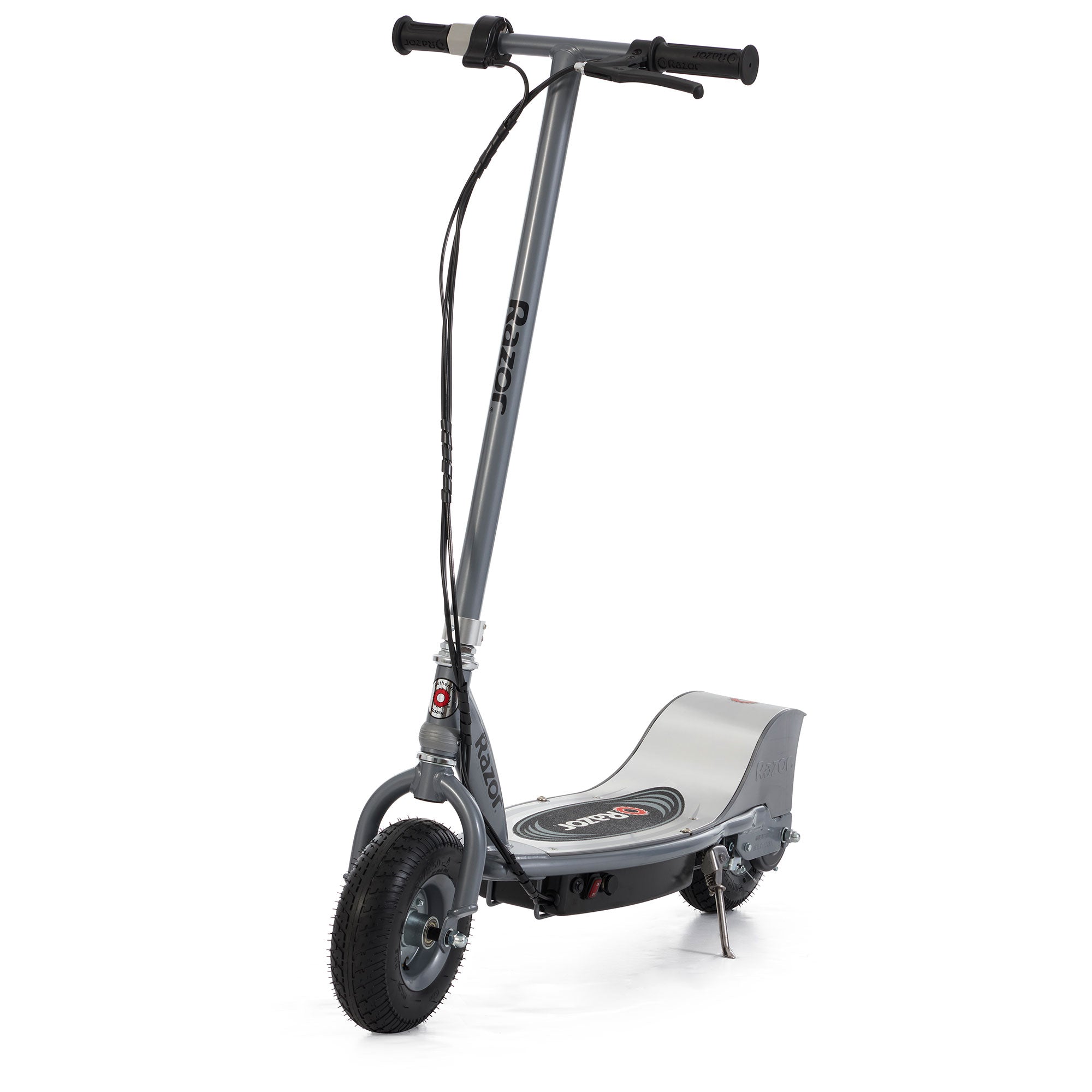 Razor E325 24V High-Torque Motor Electric Powered Scooter Ride, Silver (2 Pack) - VMInnovations