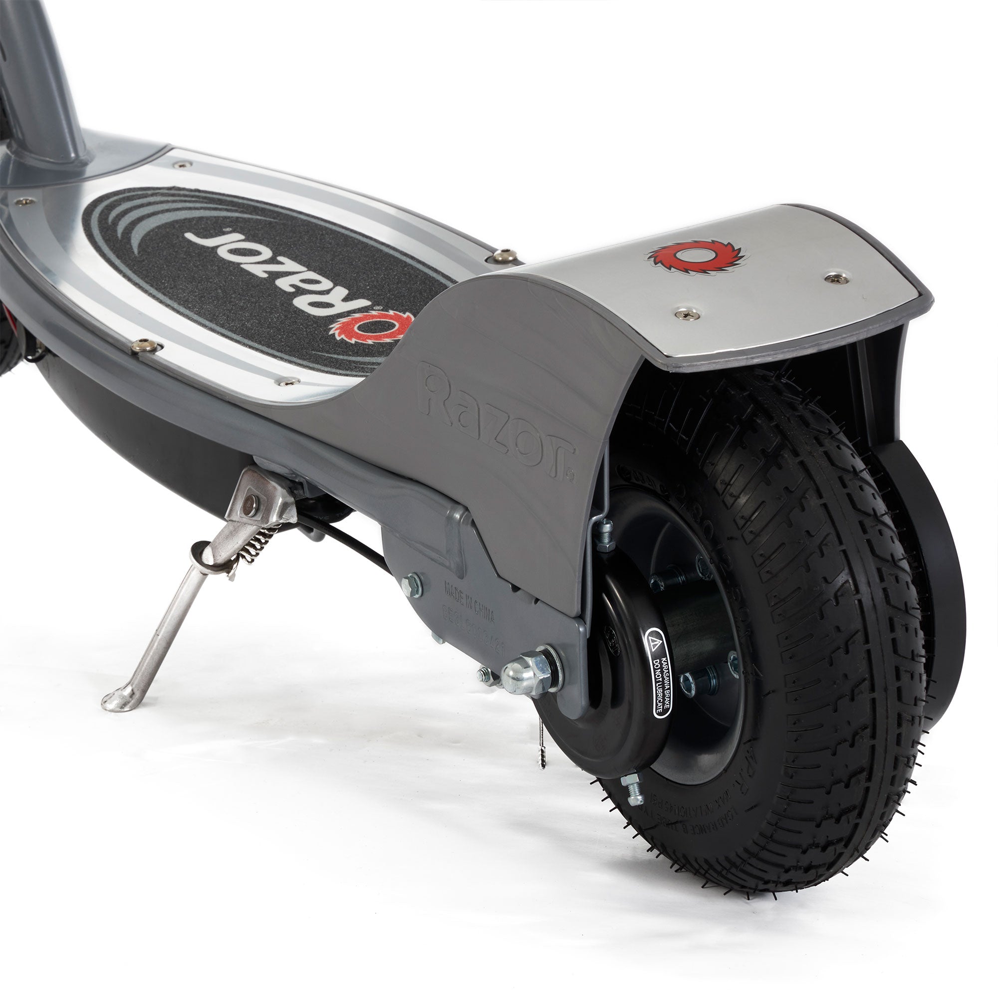 Razor E325 24V High-Torque Motor Electric Powered Scooter Ride, Silver (2 Pack) - VMInnovations