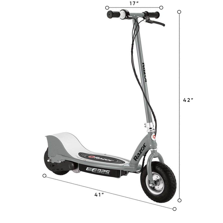 Razor E325 Electric 24 Volt Motorized Ride On Kids Scooter, Silver (For Parts) - VMInnovations