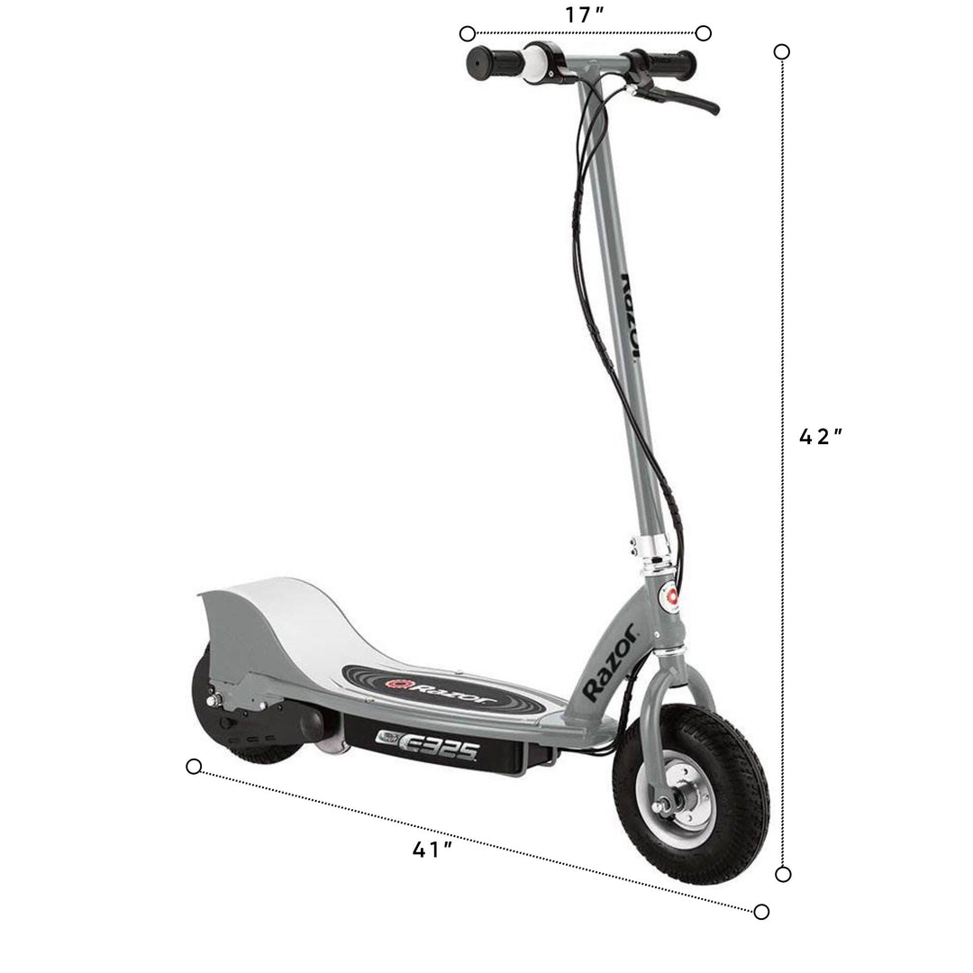 Razor E325 Electric 24 Volt Motorized Kids Scooter, Silver (For Parts) (2 Pack)