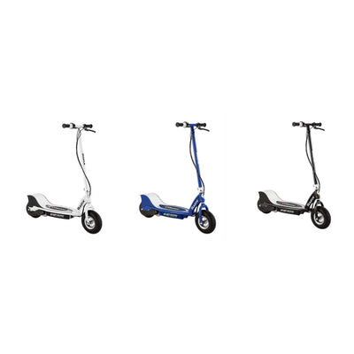 Razor E325 24V Kids Scooter, White + E325 Scooter, Navy + E325 Scooter, Black