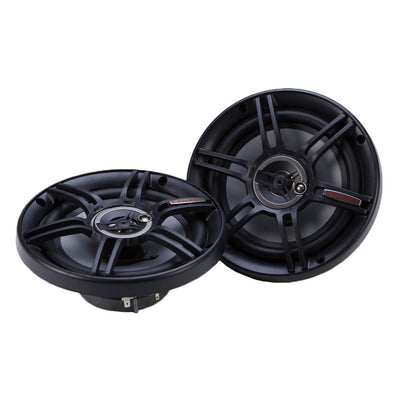 Crunch CS-653 300 Watts 6.5-Inch 3-Way 4 Ohms Car CS Speakers, Black (2 Pack)