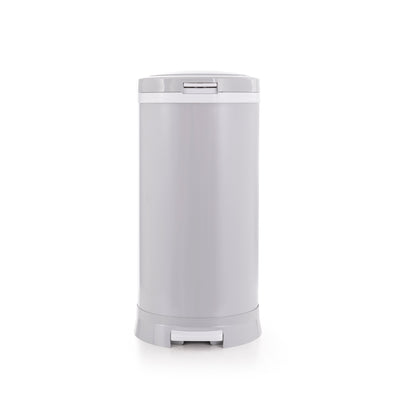 Bubula Step Diaper Waste Pail Container Air Tight Lid and Lock, Gray (For Parts)