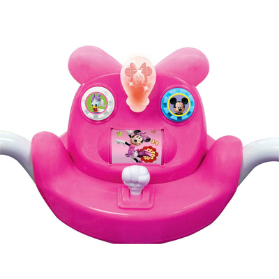 Kiddieland Minnie Mouse Push N' Ride 3-in-1 Trike + Sun Shade & Music (Open Box)