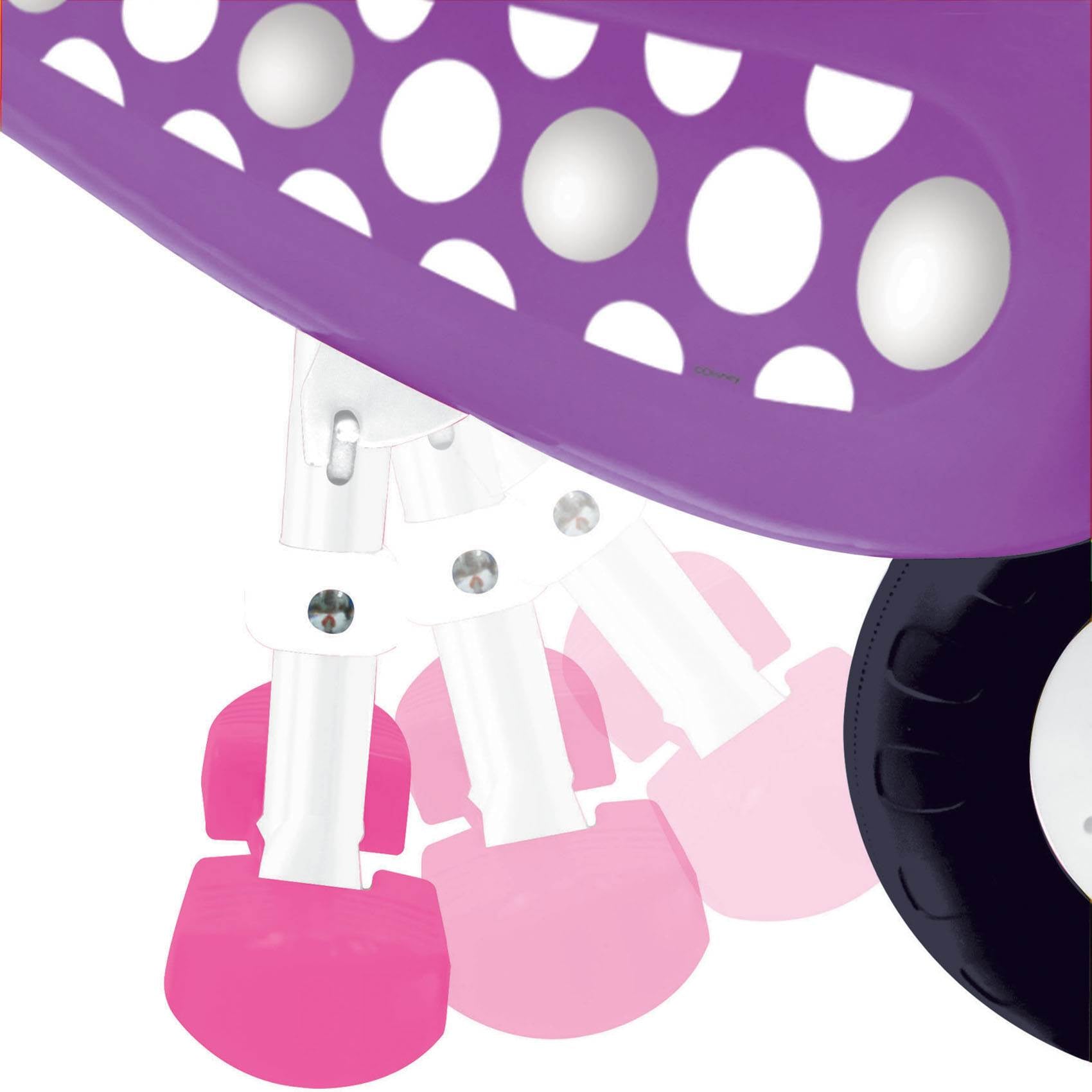 Kiddieland Minnie Mouse Push N' Ride 3-in-1 Trike + Sun Shade & Music (Open Box)