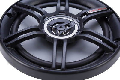 Crunch 300 Watts 6.5-Inch Coax Shallow 4 Ohms CS Speakers (2 Pack) | CS-65CXS - VMInnovations