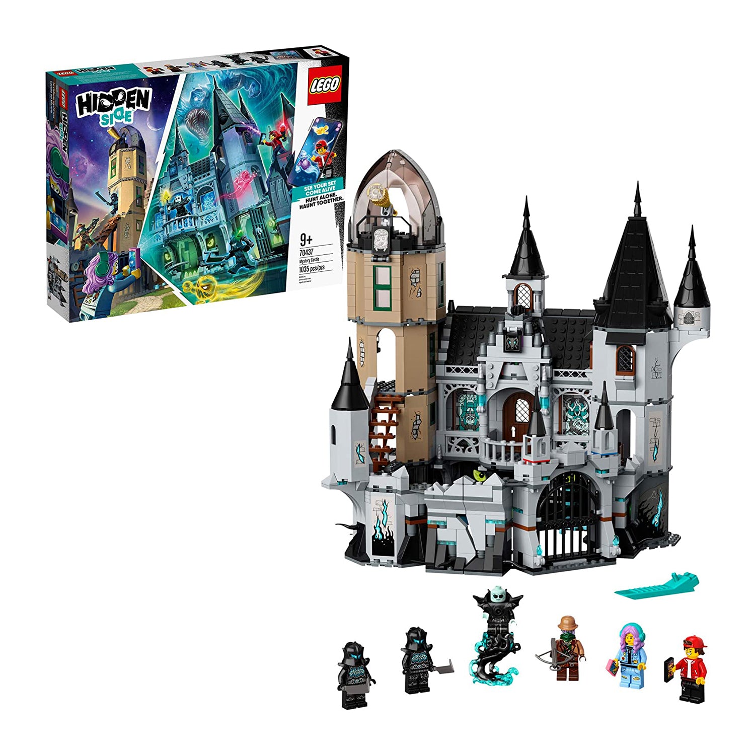 LEGO 70437 Hidden Side Mystery Castle 1035 Piece Block Building Toy Set for Kids
