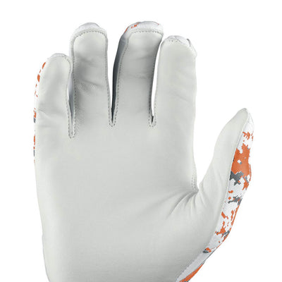 DeMarini Digi Camo Youth Medium Baseball Batting Gloves, Orange (Open Box)