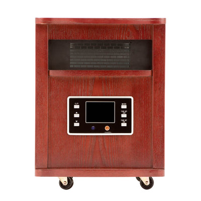 Haier 5,200 BTU Infrared Space Heater with Cherry Finish, 2 Pack | HHC15CPCW