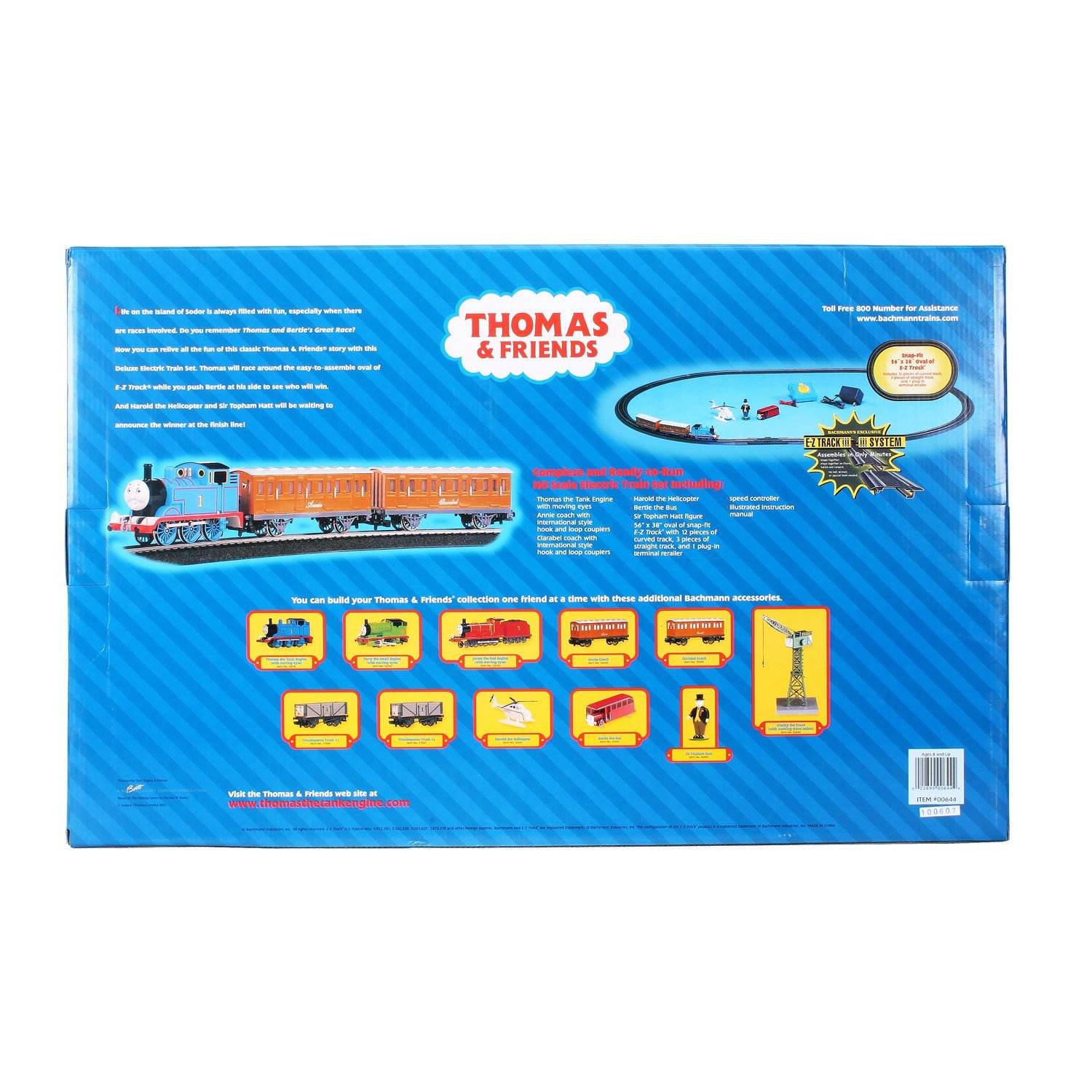 Bachmann Trains Deluxe Thomas & Friends Special Train Set, HO Scale (Open Box)
