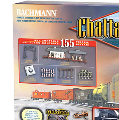Bachmann Trains Chattanooga Ready-to-Run Electric Train Set, HO Scale | Open Box