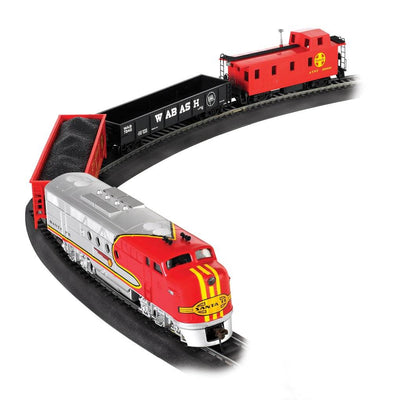 Bachmann Trains Santa Fe HO Scale Ready-to-Run Electric Train Set (Open Box)