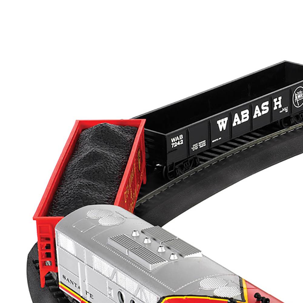 Bachmann Trains Santa Fe HO Scale Ready-to-Run Electric Train Set (Open Box)