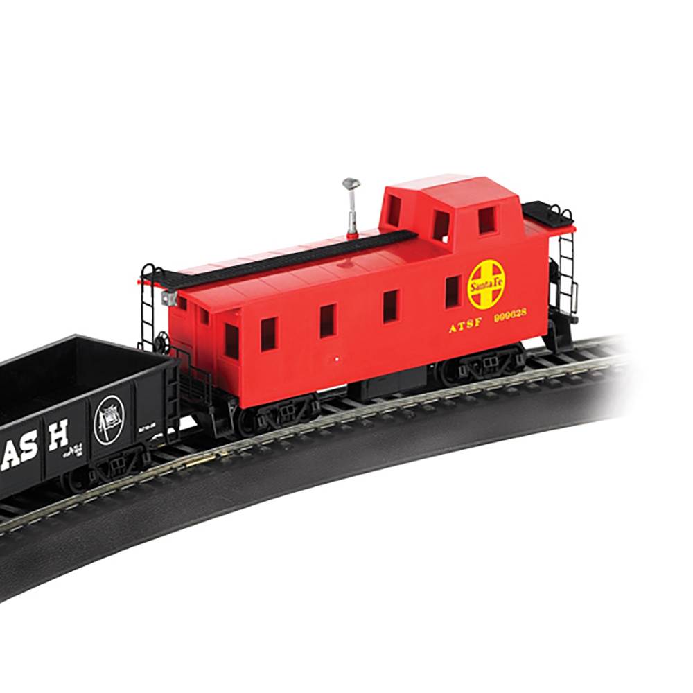 Bachmann Trains Santa Fe HO Scale Ready-to-Run Electric Train Set (Open Box)