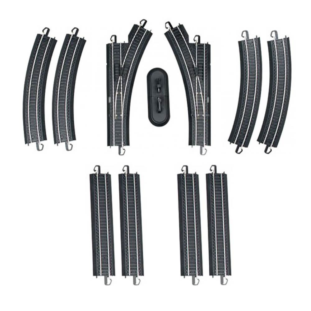 Bachmann Trains 12-Piece HO Steel Alloy E-Z Track Layout Expander Set | 44494-BT