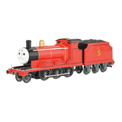 Bachmann Trains James The Red Engine With Moving Eyes, HO Scale (Open Box)