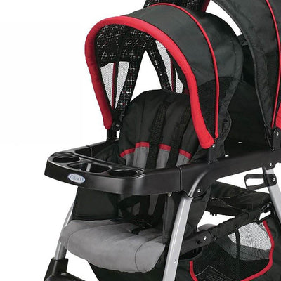 Graco Ready2Grow Double Seated Click Connect Stroller, Marco (Open Box)