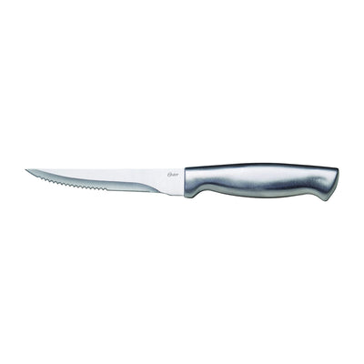 Oster Baldwyn 14 Piece Stainless Steel Knife Cutlery Set, Brushed Satin (Used) - VMInnovations