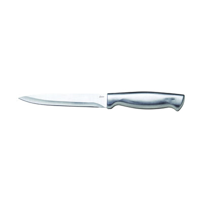 Oster Baldwyn 22 Piece Stainless Steel Kitchen Knife Cutlery Set, Brushed Satin - VMInnovations