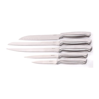 Oster Baldwyn 22 Pc Stainless Steel Knife Cutlery Set, Brushed Satin (Open Box)