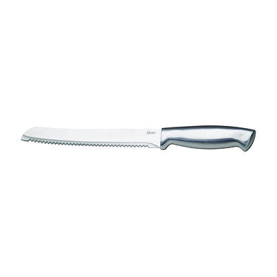 Oster Baldwyn 22 Piece Stainless Steel Kitchen Knife Cutlery Set, Brushed Satin