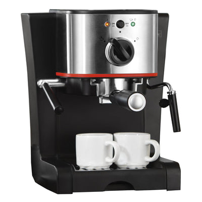 Hamilton Beach Melitta 15-Bar Pump Espresso Maker with Frother, Silver (Used)