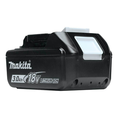 Makita Cordless 1.125 inch Recipro Saw + 18-Volt Lithium-Ion 3.0Ah 2 Batteries