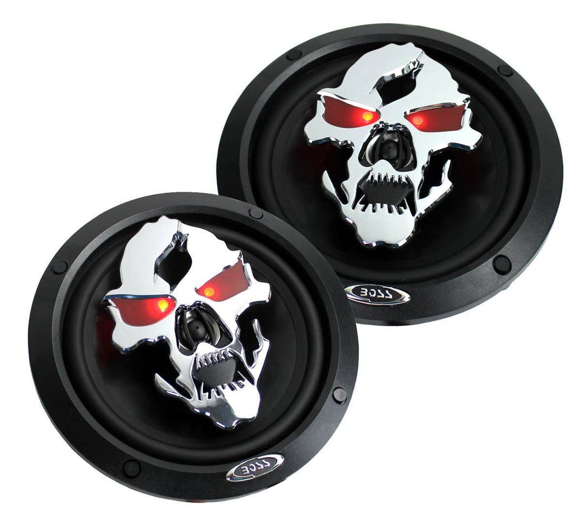 4) BOSS 6.5” 600W Speakers + 2) 6x9" 700W Speakers + 1" 250W Micro Dome Tweeters