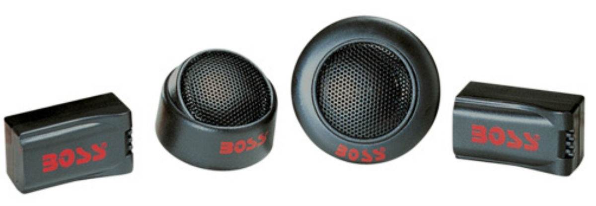 4) BOSS 6.5” 600W Speakers + 2) 6x9" 700W Speakers + 1" 250W Micro Dome Tweeters