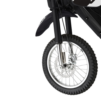 Razor MX650 Dirt Rocket High-Torque Electric Motocross Dirt Bike, Black (2 Pack) - VMInnovations