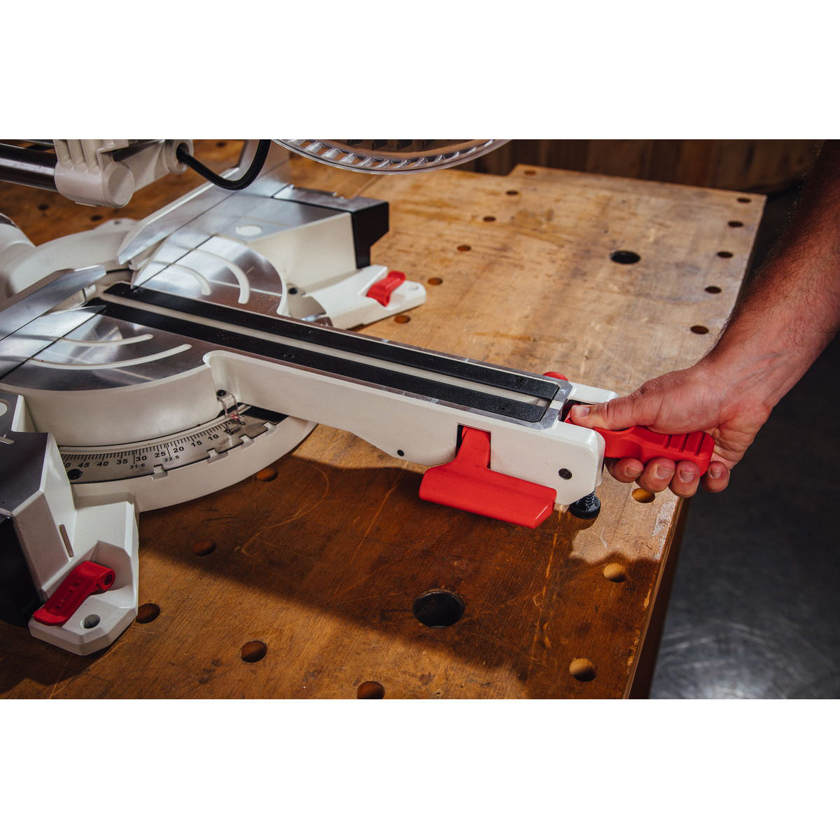 JET 70712 12 Inch Blade 15 Amp Adjustable Sliding Dual Bevel Compound Miter Saw