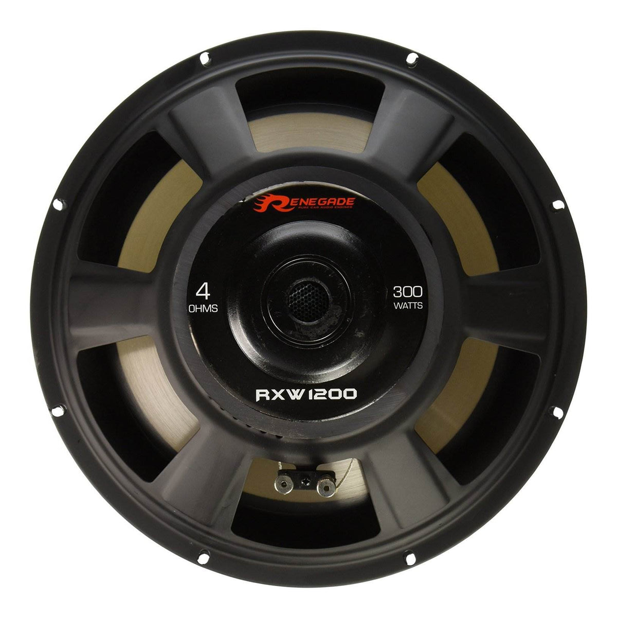 Rockford Renegade 12-Inch RXW Series 600-Watt 4-Ohm Car Subwoofer (Open Box)