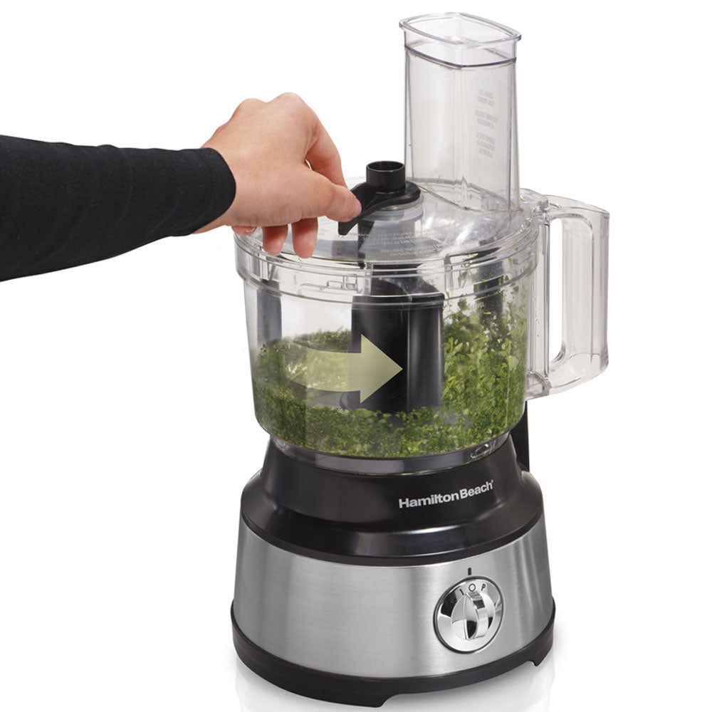 Hamilton Beach Bowl Scraper Food Processor 10-Cup 2-Speed 450 Amps (Open Box)
