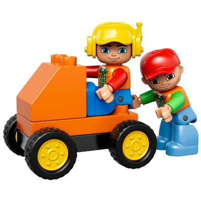 LEGO Duplo Construction Site Building Blocks for Ages 2-5, 67 Pieces (Open Box)